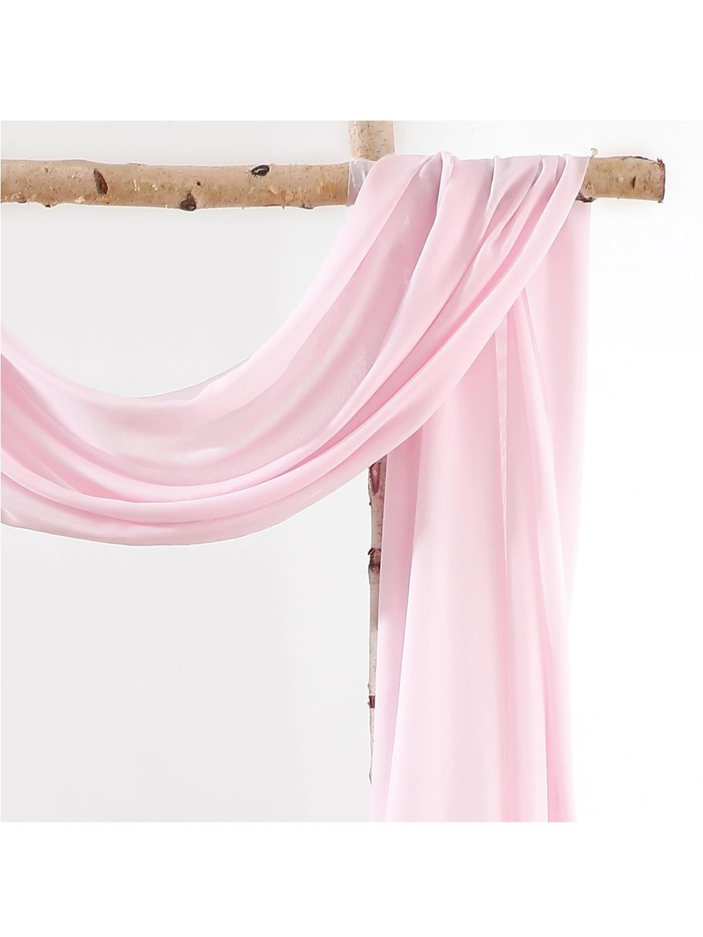Light Pink Backdrop Drapery - Picture 2 of 3